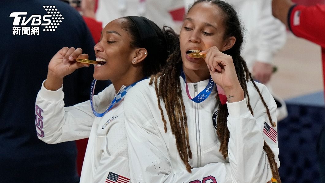東京奧運會女籃決賽，美國完勝奪金。（圖／達志影像美聯社）