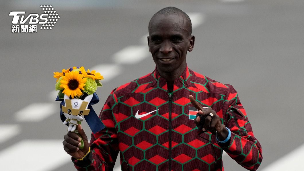 東奧男子馬拉松，肯亞選手基普喬蓋二連霸。（圖／達志影像美聯社）