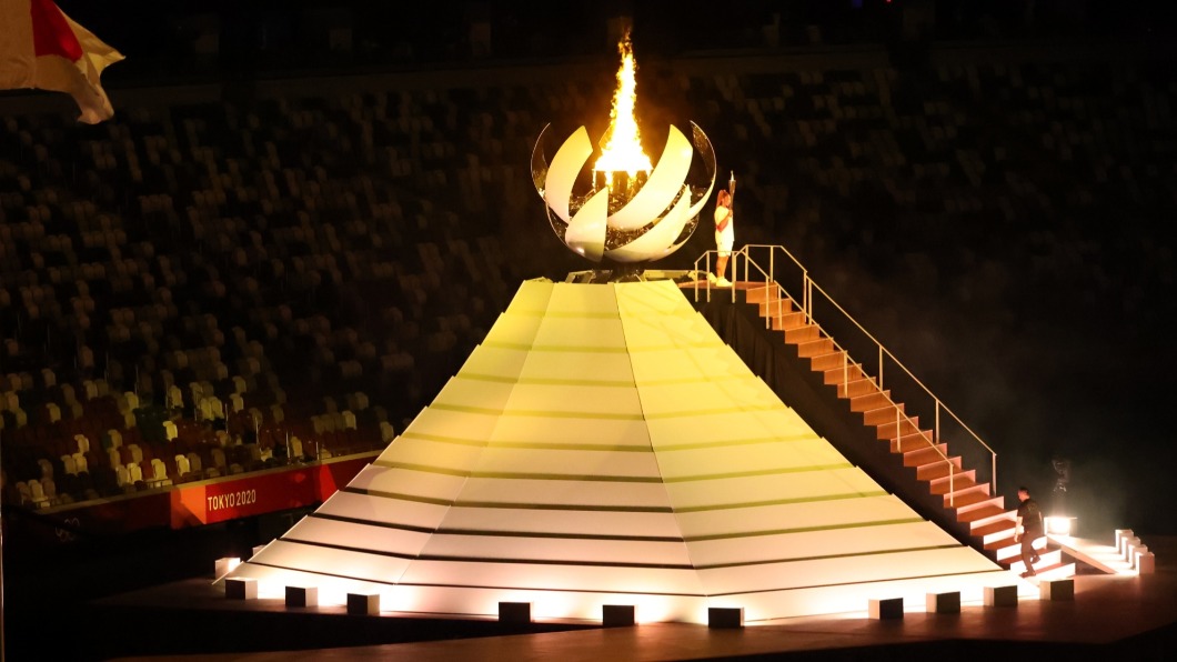 東京奧運開幕式原為MIKIKO團隊負責。（圖／李天助攝）