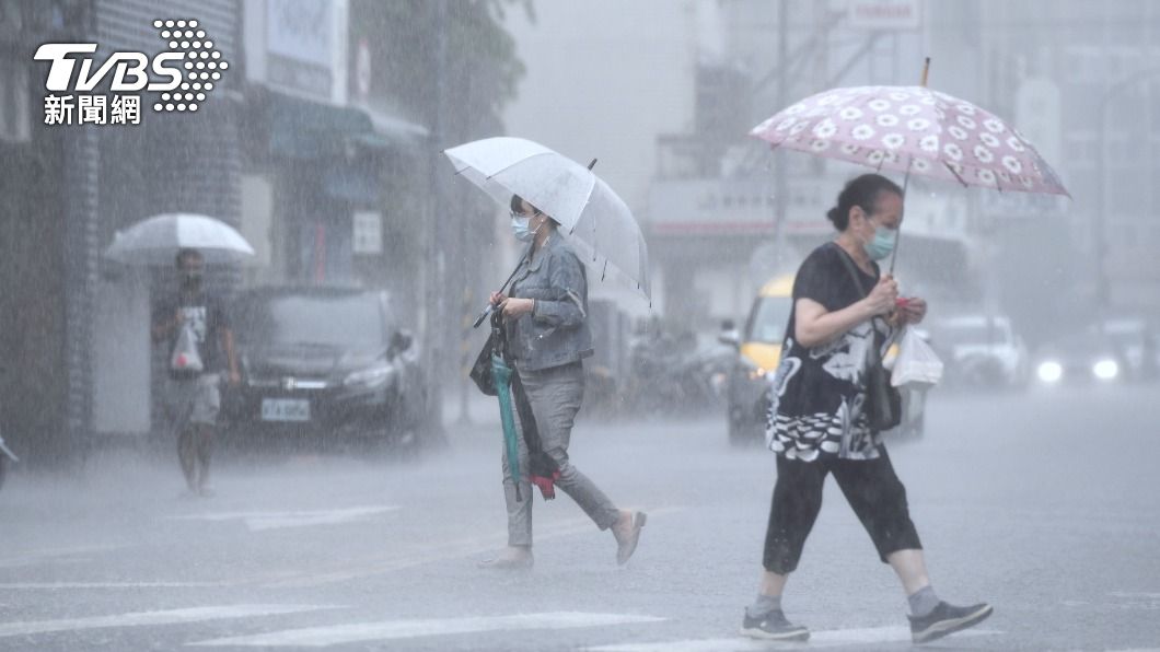 受颱風馬鞍影響東南部恆春晚起防大雨。（示意圖。圖／中央社）