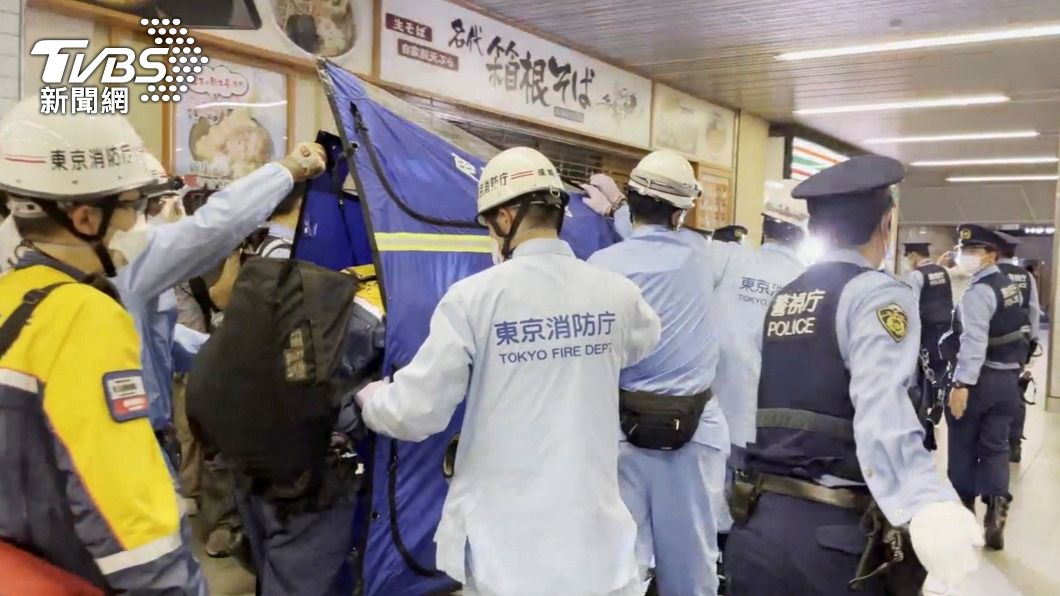 東京日前發生電車隨機傷人事件。（圖／達志影像路透社）