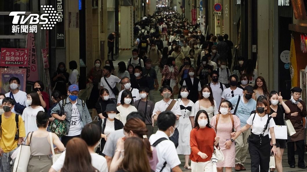 日本關西地區疫情擴散。（圖／達志影像美聯社）