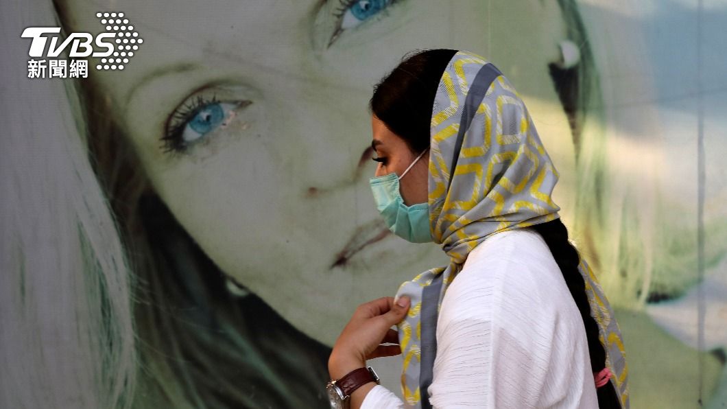 伊朗單日確診數暴增，國內迎來第五波疫情。（圖／達志影像美聯社）