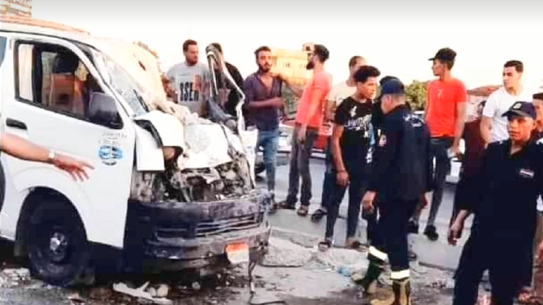 埃及日前發生一起死亡車禍。（圖／翻攝自推特Doug Bandow）