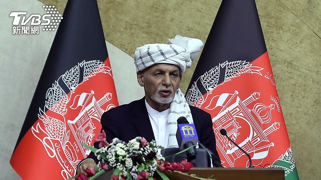 阿拉伯衛星電視台報導，阿富汗總統甘尼將在數小時內辭職讓出政權。（圖／達志影像美聯社）