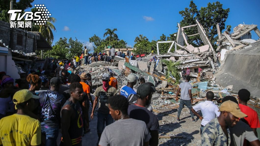 海地發生規模7.2強震。（圖／達志影像美聯社）