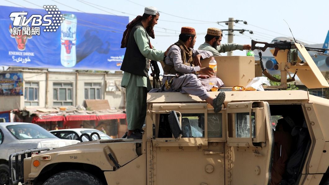 民兵組織塔利班奪占阿富汗。（圖／達志影像美聯社）