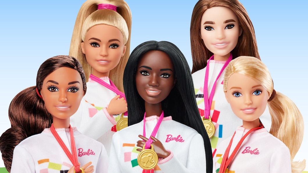 美泰兒知名的芭比娃娃搭上東奧熱潮推出「奧運芭比」。（圖／Twitter@Barbie）