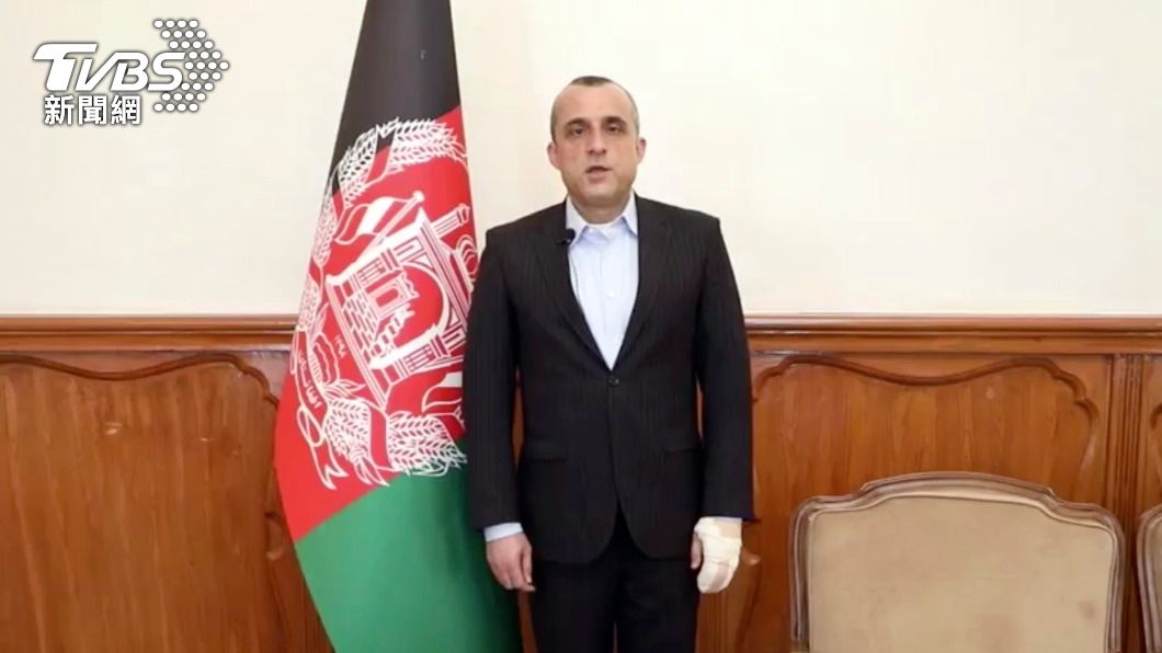 阿富汗副總統沙雷（Amrullah Saleh）。（圖／達志影像美聯社）
