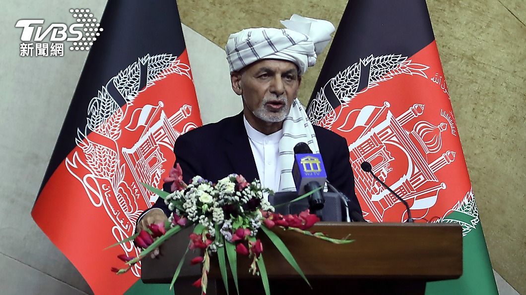 阿富汗總統甘尼。（圖／達志影像美聯社）