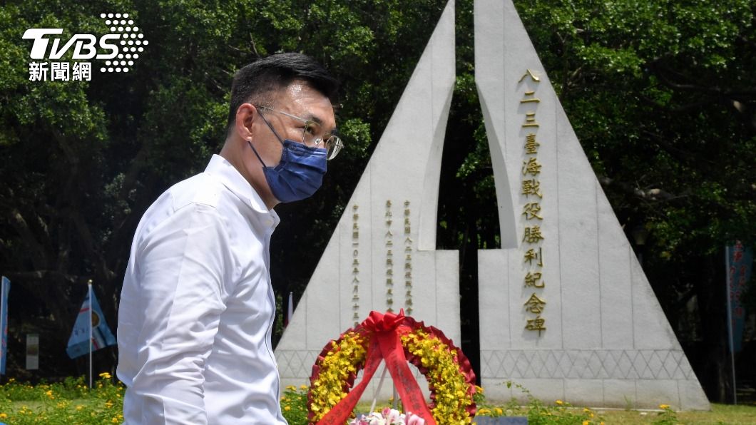 國民黨主席江啟臣。（圖／中央社）