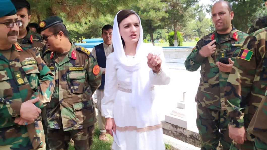 阿富汗年輕女市長加法里（Zarifa Ghafari）。（圖／翻攝自Zarifa Ghafari推特）