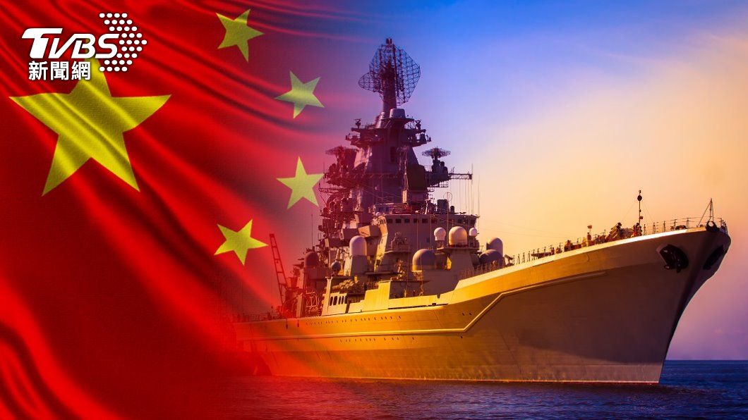中國大陸派軍艦穿越日本南北兩大海峽。（圖／shutterstock）