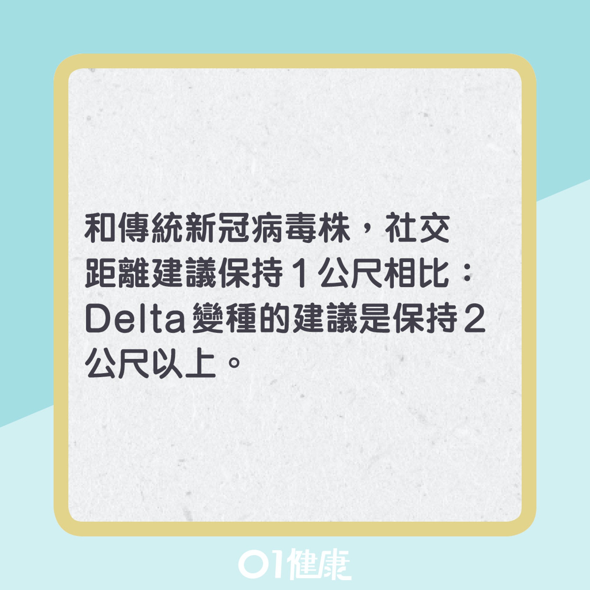 Delta變種病毒的傳播力。(圖/翻攝自香港01)