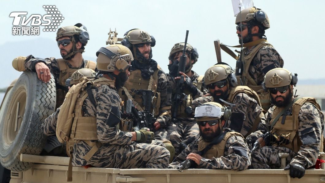 塔利班接收價值上兆的美國軍武。（圖／達志影像美聯社）