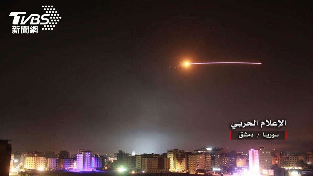 敘利亞指控以色列空襲首都大馬士革附近地區。（示意圖／達志影像美聯社）