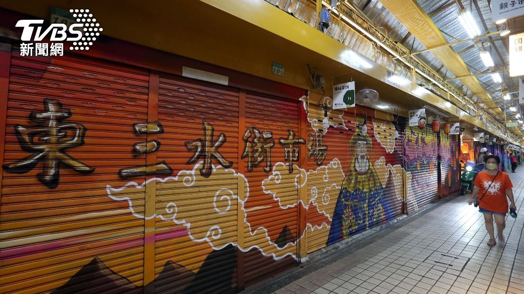 萬華東三水街市場轉型為現代市集。（圖／中央社）