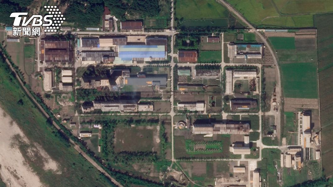 北韓寧邊核子設施衛星圖。（圖／AP） 動作頻頻！北韓擴建武器級鈾製造廠　可容納千台新機器