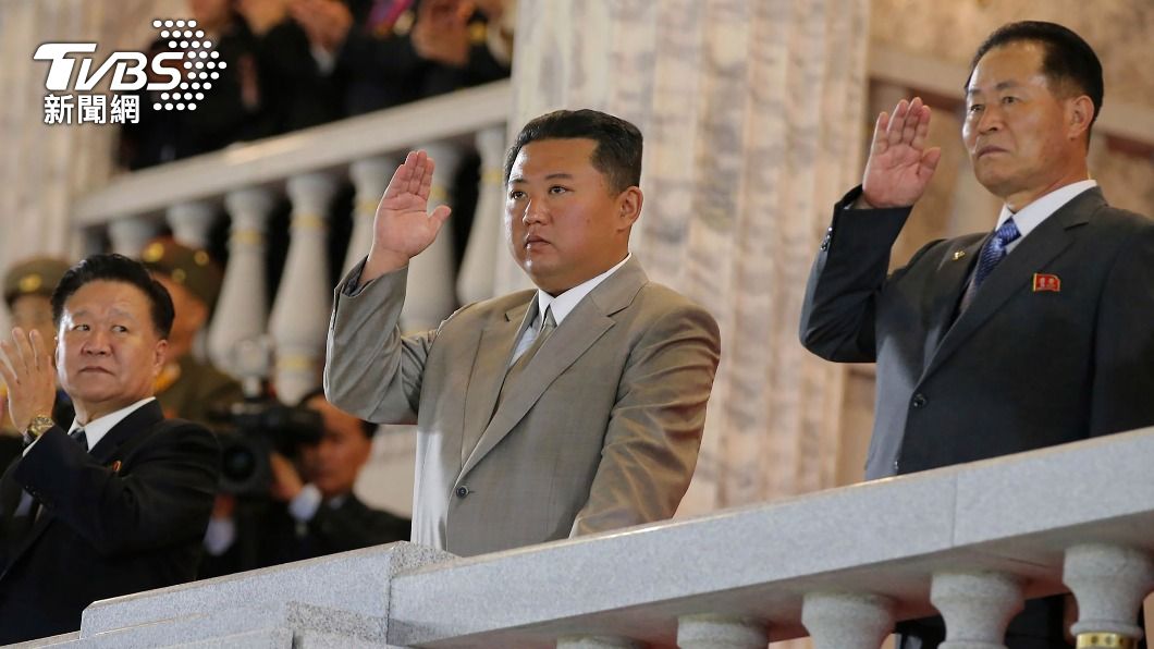 北韓9日舉辦建政73週年閱兵儀式。（圖／達志影像美聯社）