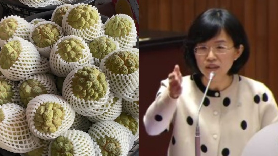蘇巧慧譴責中國大陸暫停輸入台灣水果。（示意圖／TVBS資料畫面、翻攝自國會頻道）
