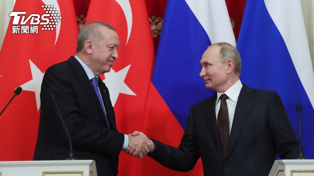 土耳其總統艾爾段將與俄羅斯總統普欽會面。（圖／達志影像美聯社）