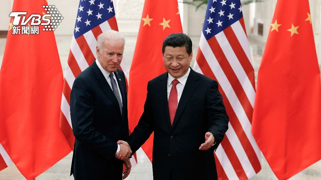 美國總統拜登（左）及中國國家主席習近平（右）。（圖／達志影像美聯社）