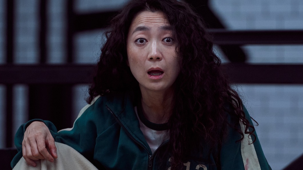 金姝怜在《魷魚遊戲》中飾演「韓美女」。（圖／Netflix提供）