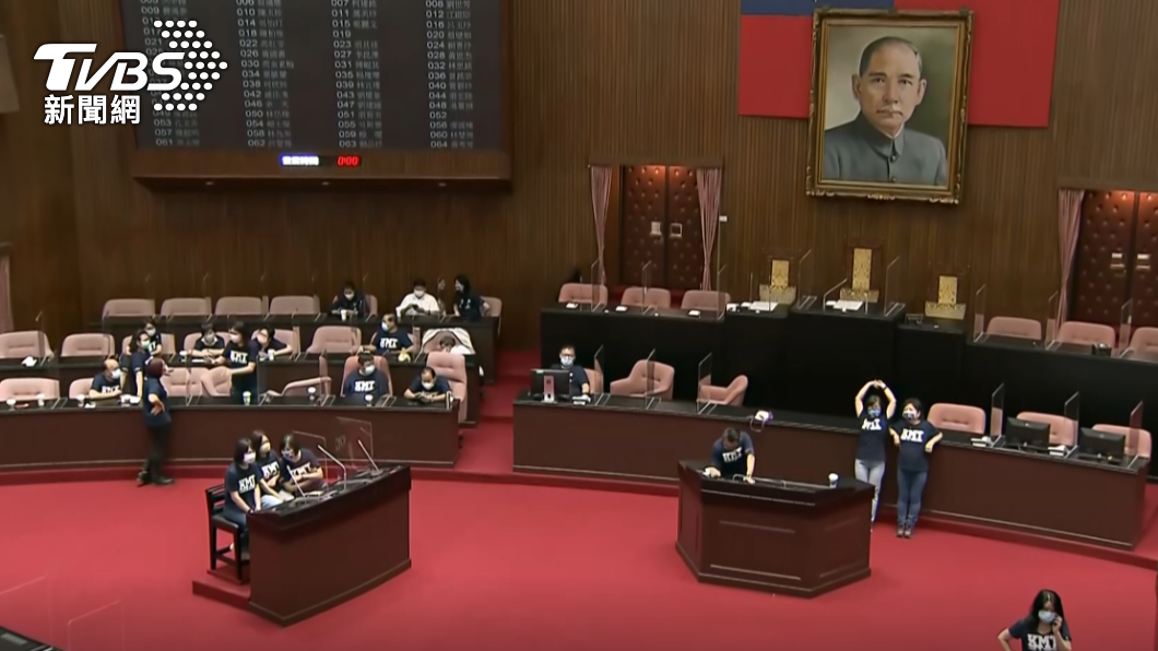 立法院會今預定對行政院長蘇貞昌施政報告繼續質詢。（圖／TVBS）