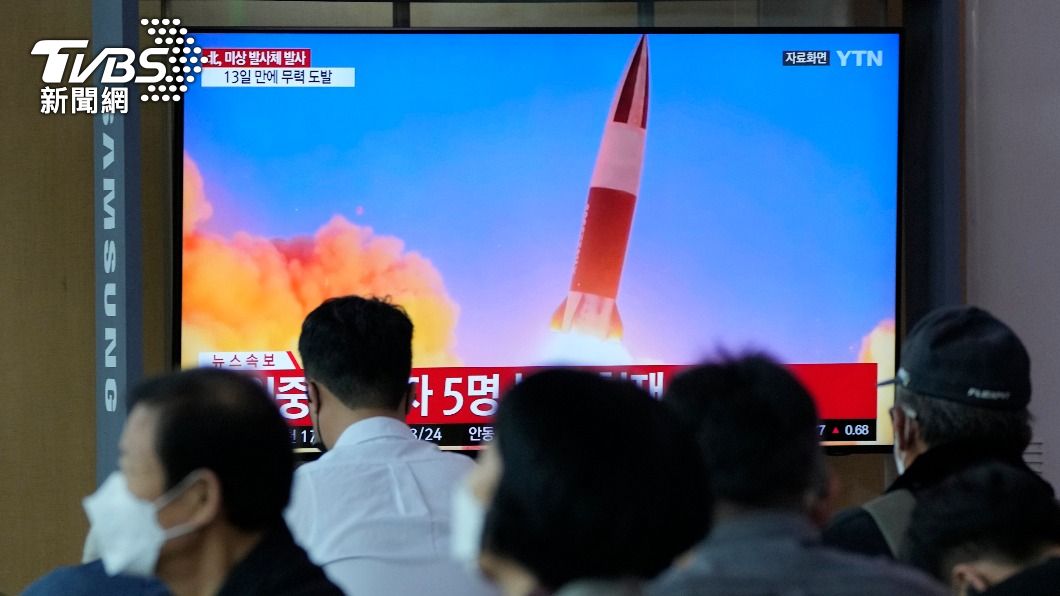 北韓近日發射多枚飛彈。（圖／達志影像美聯社） 北韓頻頻射彈　南韓籲美國拿更多好處誘上談判桌
