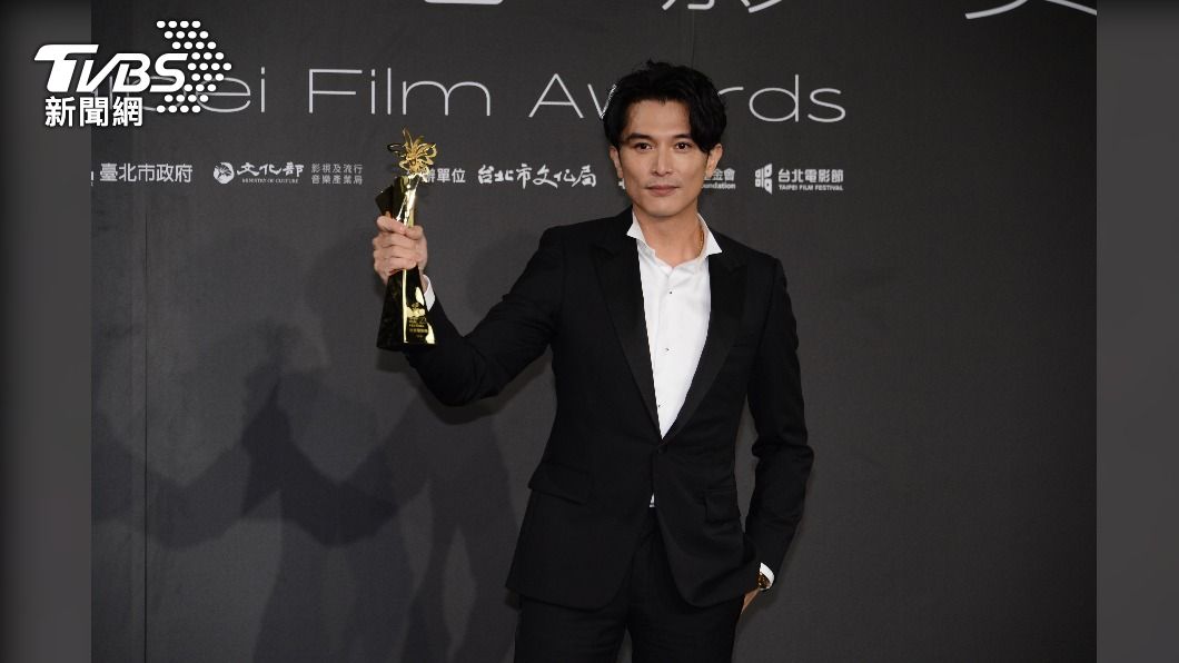 邱澤以《當男人戀愛時》在台北電影獎稱帝。（圖／TVBS）
