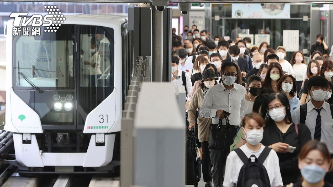 日本首都圈電車恢復正常行駛。（圖／達志影像美聯社）