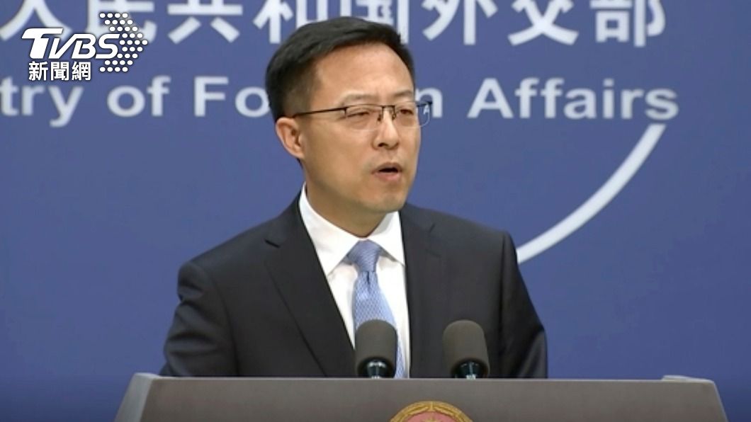 大陸外交部發言人趙立堅稱台灣沒資格入聯。（圖／達志影像美聯社）