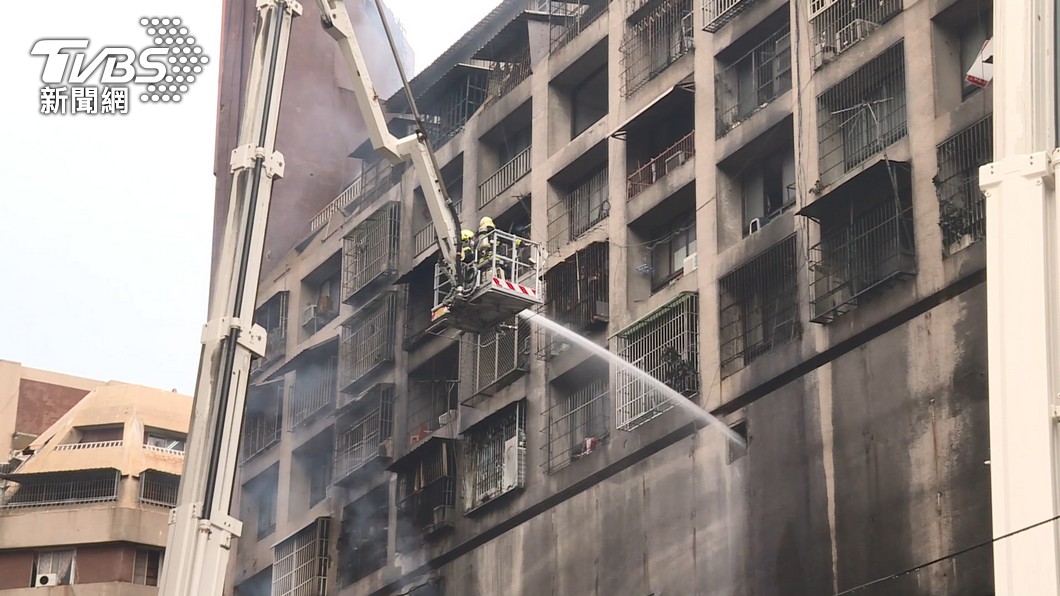 城中城大樓在10月中旬發生火警。（圖／TVBS資料畫面）