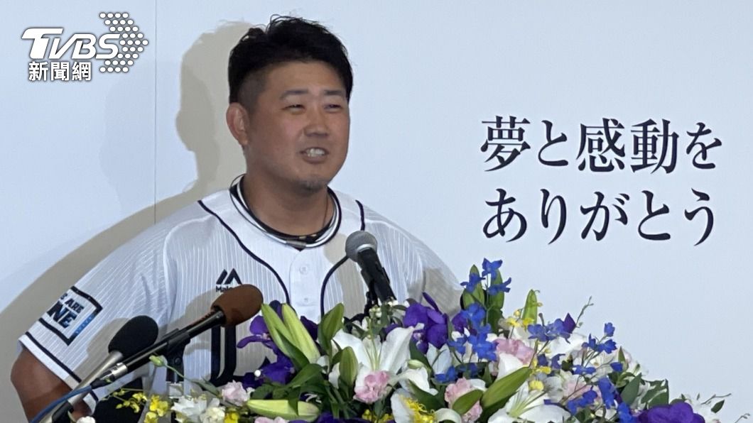 松坂大輔宣布引退。（圖／中央社）