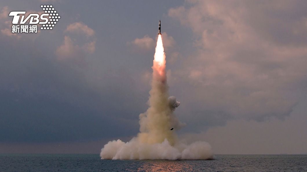 北韓日前試射潛射彈道飛彈。（圖／達志影像美聯社） 試射潛射彈道飛彈　北韓遺憾表示：並非針對美國