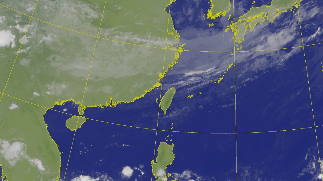 東北季風開始影響台灣天氣。（圖／氣象局）