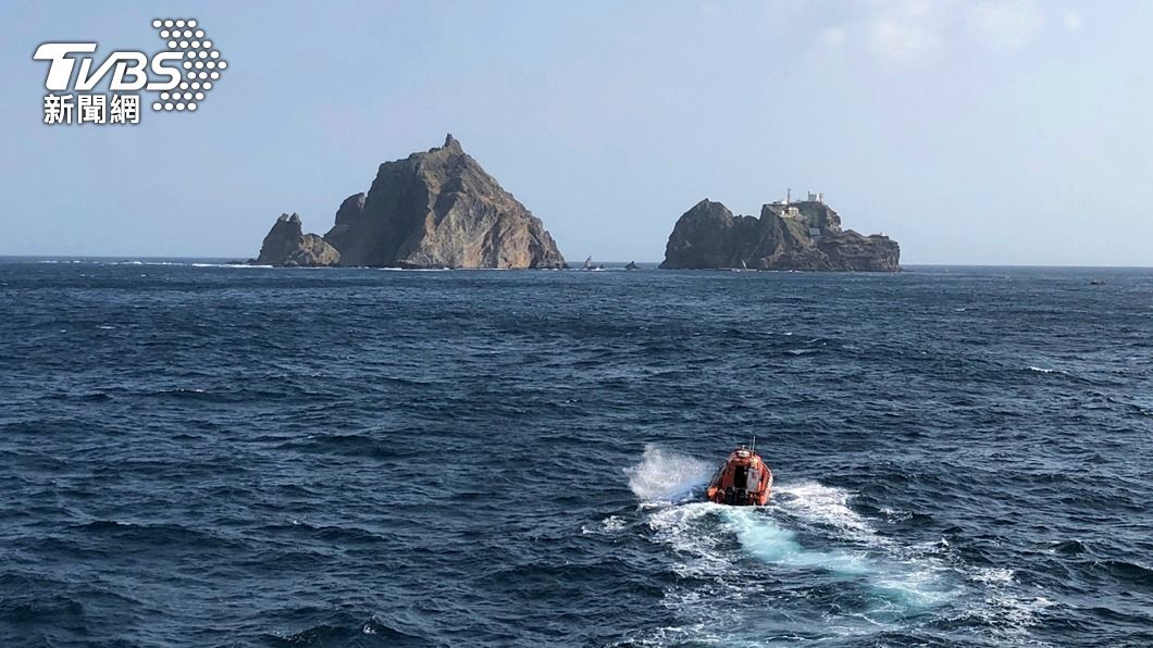 南韓海警於獨島附近海域進行搜索。（示意圖／達志影像美聯社）