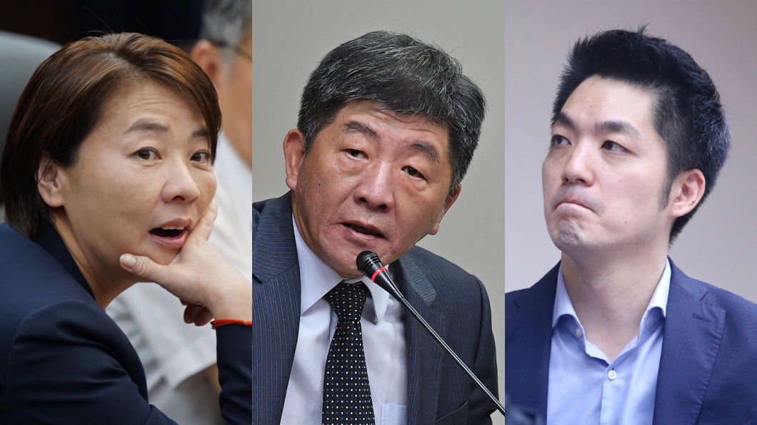 傳出黃珊珊、陳時中、蔣萬安可能參選下任台北市長。（圖／中央社資料照）
