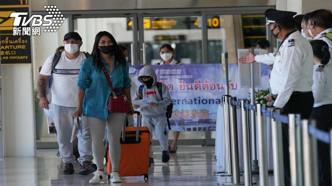 泰國政府公布低風險名單，台灣不在內。(圖/AP) 泰開放46國旅客免隔離入境 台不在首批名單