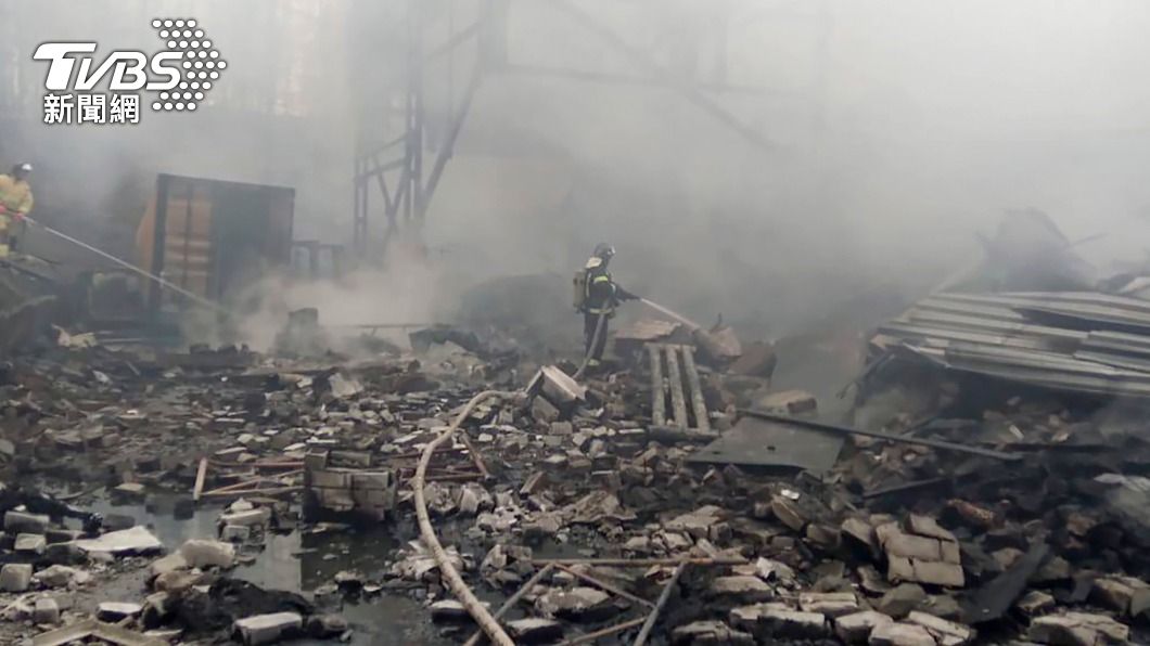 俄羅斯火藥工廠爆炸，造成16死。（圖／達志影像美聯社）