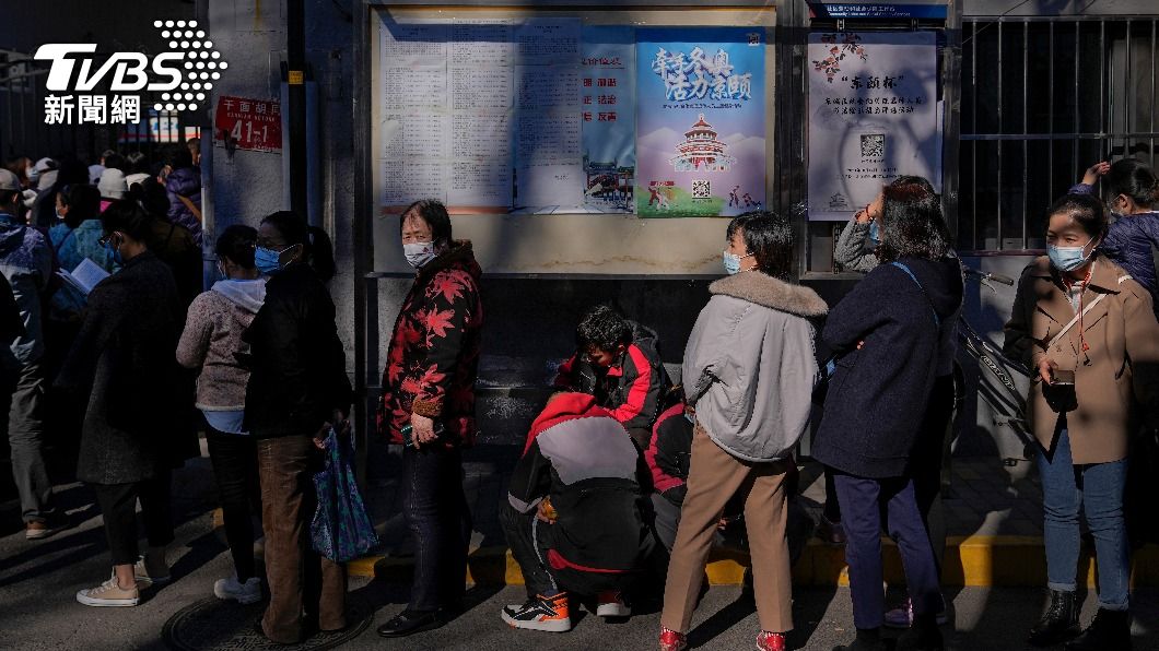 （圖／達志影像美聯社） 中國大陸增35本土病例　跨省旅行疫情持續蔓延