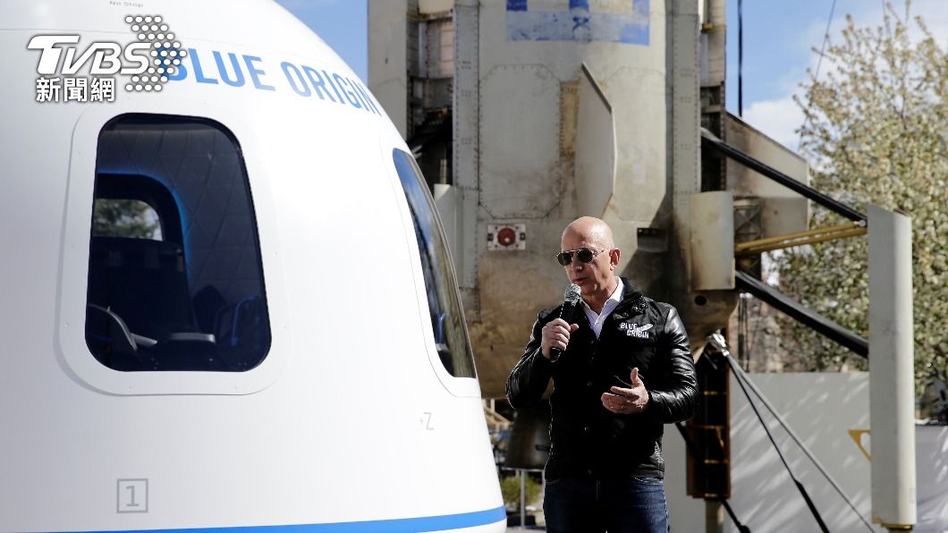 航太公司藍源擬造一座太空站。（圖／達志影像路透社）
