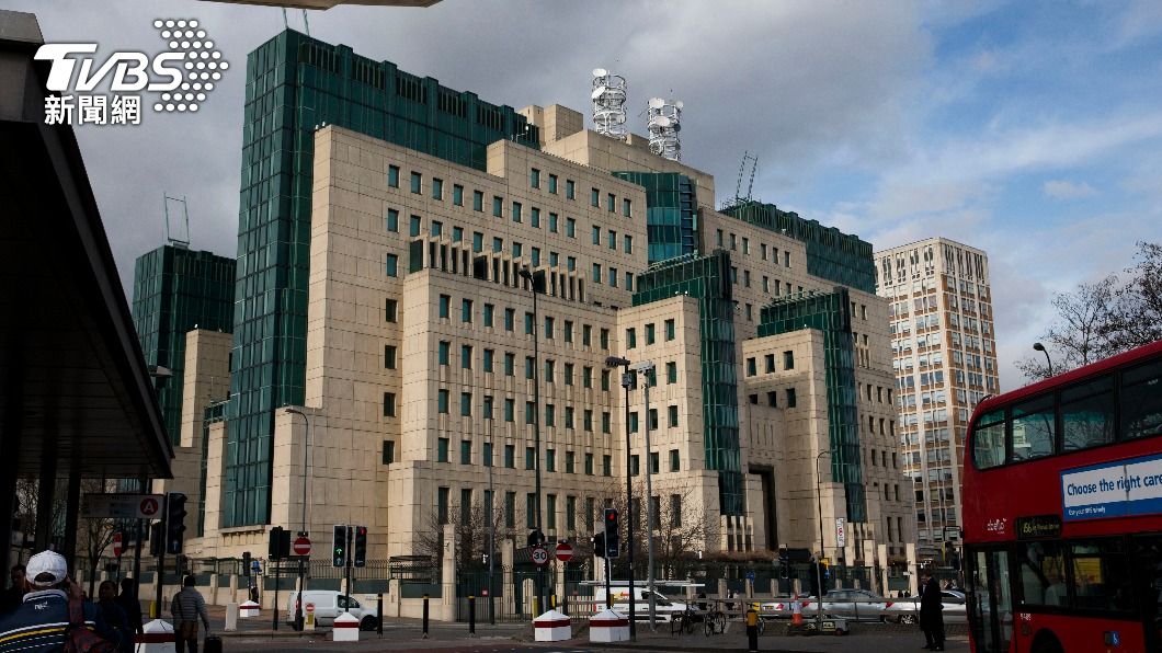 英國軍情六處（MI6）總部大樓。（圖／達志影像美聯社）