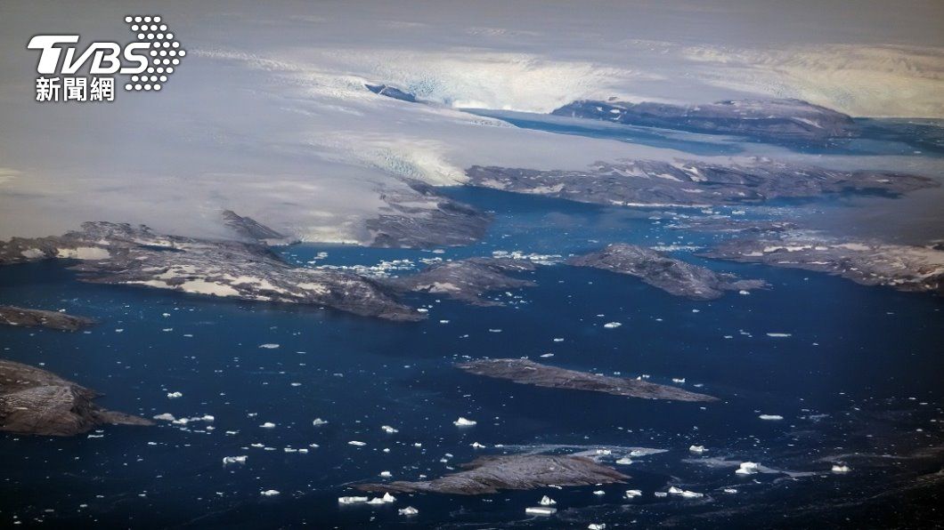 格陵蘭融冰。（圖／達志影像路透社）