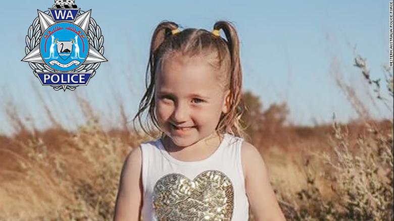 澳洲4歲女童克莉歐露營失蹤，18天後奇蹟獲救。（圖／翻攝WA Police）
