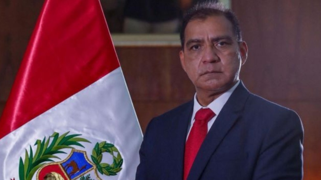祕魯內政部長路易斯·巴蘭蘇埃拉（Luis Barranzuela）。（圖／翻攝自@AskRealtorMani推特）