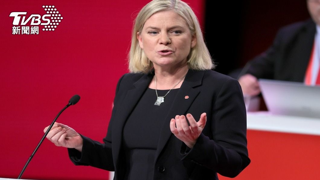 安的森有望成為瑞典首位女總理。(圖/路透社)