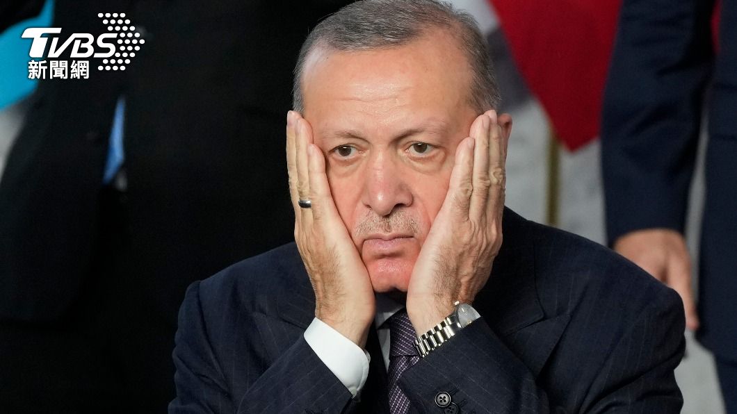 關於土耳其總統雷傑普·艾爾段（Recep Tayyip Erdoğan）死亡的消息在網上傳開。（圖／達志影像美聯社）