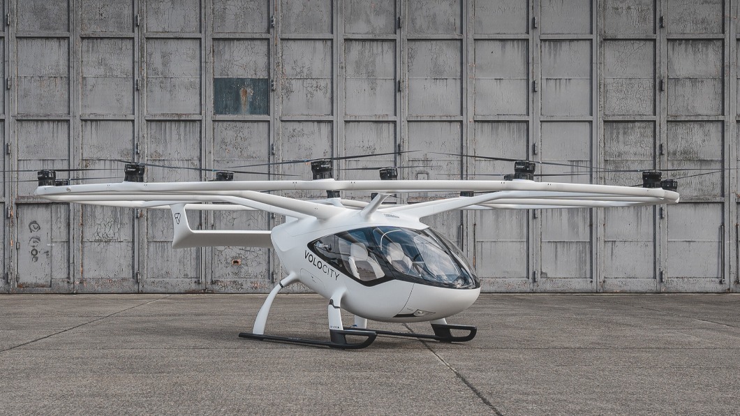 德國新創公司研發「電動飛行計程車」。（圖／翻攝自Volocopter GmbH臉書）