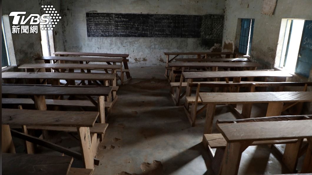 尼日簡陋教室週一發生大火，26名學童命喪火窟。（示意圖／達志影像美聯社）